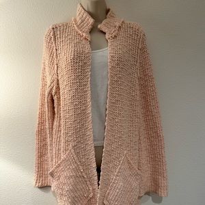 Pink Free People Sweater/Cardigan